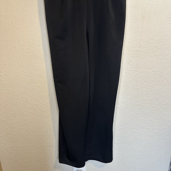 Express Womens Large Jumpsuit Pants Black Cross Back Lace Holiday Cocktail New - Picture 4 of 9